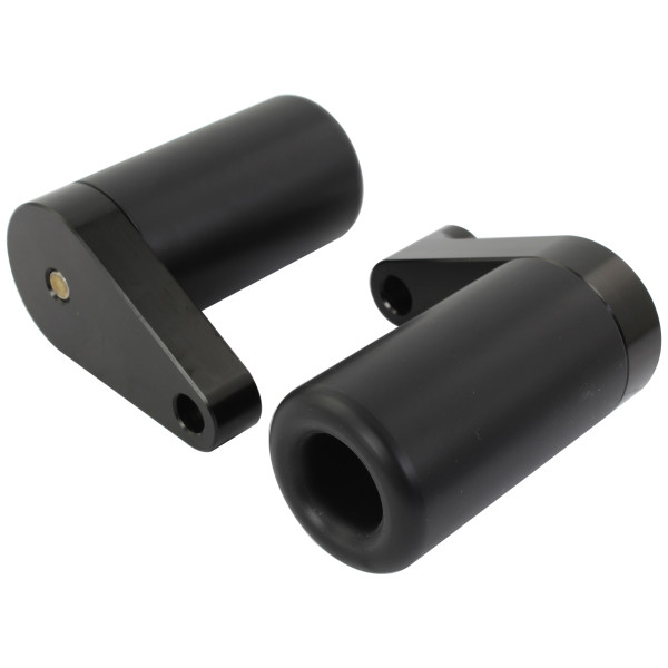 biketek Biketek black stp crash protector for kawasaki zx10r 04-05